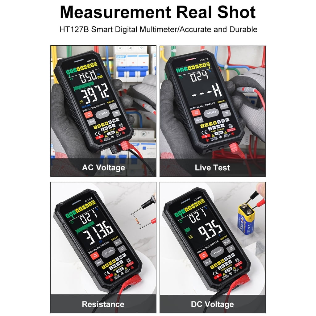 Auto Ranging Mini Multimeter Suitable for Accurate Readings in Various Environment Efficient Field Equipment Maintenance