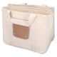 thumbnail image 3 of Bolso de lona NikouMX de un solo hombro con compartimento color puro, 3 of 8