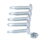 thumbnail image 3 of Tornillos autoperforantes tornillo de transmisión transversal resistente a la corrosión Acero al carbono galvanizado 50PCS para reparación de maquinaria para instalación de ANGGREK Otros, 3 of 8