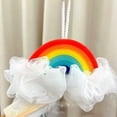 thumbnail image 3 of 2pcs Rainbow Bath Ball, Soft Bath Shower Loofah Sponge, Bath Sponge Shower Loofahs,Bath Accessories for Kids, 3 of 4