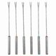 thumbnail image 1 of Less Steel Dessert Fork Cheese Chocolate Fondue Fruit Dessert Cake Fork, 1 of 5