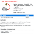 thumbnail image 2 of Ignition Condenser - Compatible with 1960 - 1962 Chevy C10 Pickup 3.8L 6-Cylinder 1961, 2 of 2