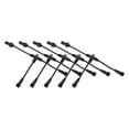 thumbnail image 1 of Uxcell 5 Pcs 4-Core 4 Pin T Splitter Connector, 15cm 20AWG IP65 Y Shape 1 Male to 2 Female Extension Cable for LED Lighting, 1 of 2