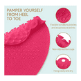 thumbnail image 3 of Foot Scrubber Massager Shower Mat - Pink, 3 of 5
