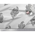 thumbnail image 2 of Soimoi Silk Fabric Floral & Paisley Block Decor Fabric Printed Yard 42 Inch Wide, 2 of 3