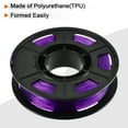 thumbnail image 4 of Uxcell 3D Printer Filament 1.75mm TPU Filament Dimensional Accuracy +/- 0.05mm Purple, 4 of 7