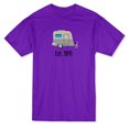 thumbnail image 1 of T-shirt Classique Camper Est. 1941 Graphique pour Hommes Violet, 1 of 1