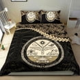 thumbnail image 4 of Juego de cama Islas Marshall Coco dorado, 4 of 7