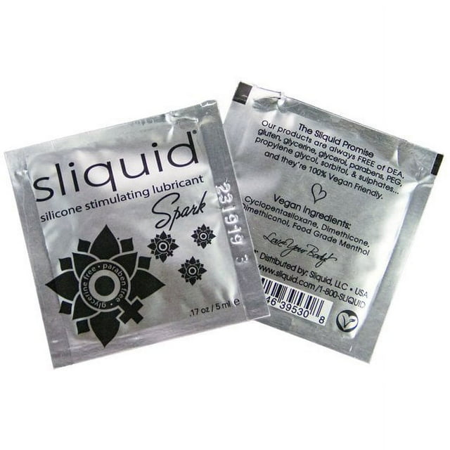 Sliquid Spark Oreillers Lubrifiants en Silicone (200)