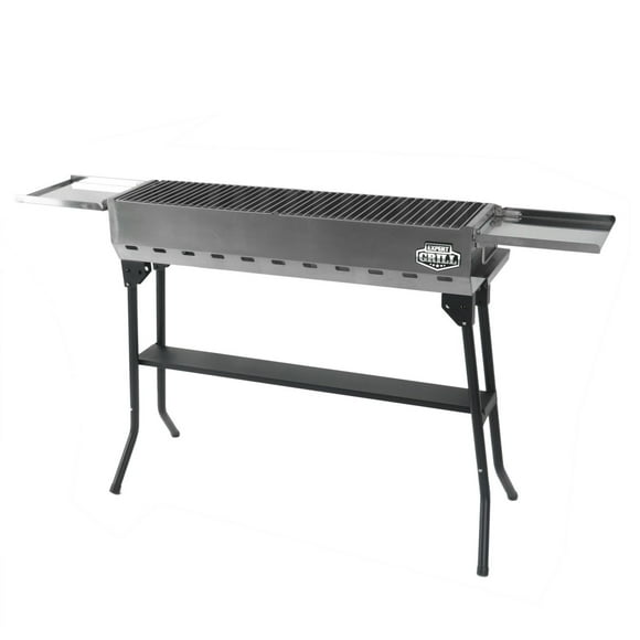 Expert Grill Portable Charcoal Speducci / Kabob Grill, 282 Sq.In. total cooking area