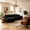 Black-Left, variant on AUU 105" L-Shape Cloud Modular Sectional Sofa with Chaise – Deep Seat, No Assembly Required, Upholstered Couch for Living Room or Bedroom