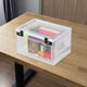 thumbnail image 4 of Caja de almacenamiento transparente con cerradura para tableta, caja de bloqueo para teléfono, caja de almacenamiento de cosméticos, organizador de, 4 of 8