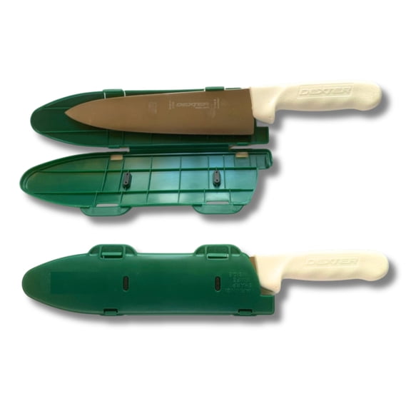 FLI Products Blade Guard 8" Knife Protector - Safe Storage for Chef Knives & Summer Trips, Made in USA, Green