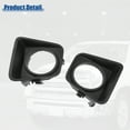 thumbnail image 4 of 1 Pair Front Fog Light Grille Cover Trims Frame for Toyota Tundra 1794 Edition No.521280C070/521270C070, 4 of 6