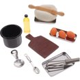 thumbnail image 3 of 1 Set Miniature Baking Tools Play Baking Tool Set Tiny House Mini Kitchen Decoration Accessories, 3 of 9