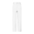 thumbnail image 5 of REALiKUN Women's Wide Leg Suit Pants Casual High Waisted Business Straight Long Trousers Loose Fit Office Work Palazzo Pants, 5 of 6