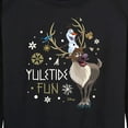 thumbnail image 3 of Frozen 2 - Yuletide Fun - Women's Lightweight French Terry Long Sleeve Shirt, 3 of 5