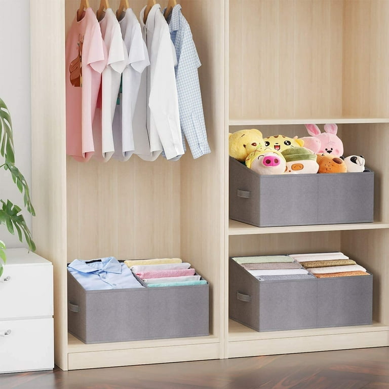 NEATERIZE 9 Cube Closet Organizers Includes All Storage Cube Bins Easy to Assemble Storage Unit with Drawers | Room Organizer for Clothes Baby Closet