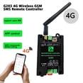 thumbnail image 3 of Controlador de Acceso Remoto para Abridor de Puertas GSM 4G, Interruptor de Relé de Encendido/Apagado para Control de Acceso de Puerta de Garaje, Enchufe del Reino, 3 of 5