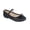 Black, variant on Link Marina-36K Girl's Glitter Bow Ballerina Party Dressed Flat Mary Janes