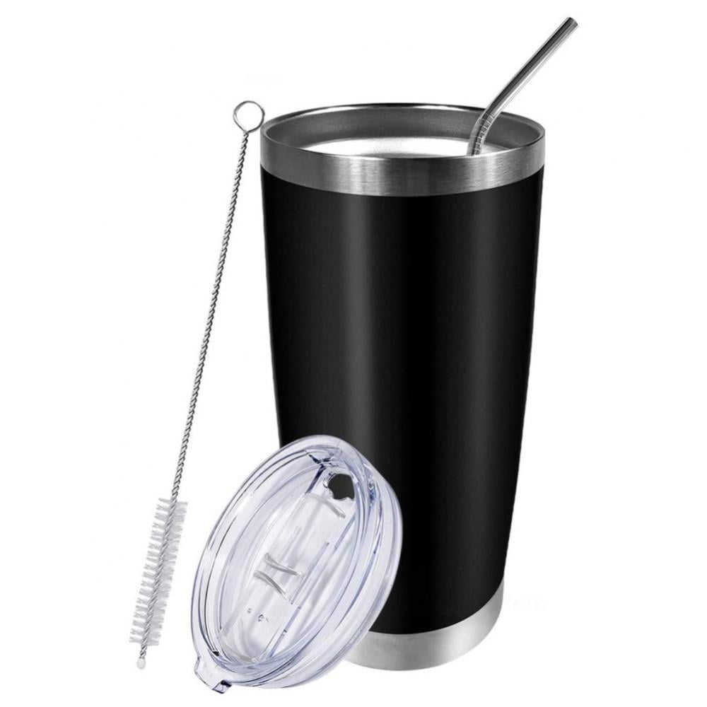 SUP Double Wall Vacuum Insulated Tumbler with Straw and Lid Stainless –  TekDukan