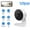 1pc, variant on Indoor Smart Security Camera 2-Pack, 2.4G WiFi, 2.5K HD, PIR Motion Detection, Night Vision, Two-Way Audio, 911 Emergency Call, App Alarm Push, Cloud/SD Storage, Remote View & Multi-User Sharing