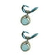 thumbnail image 2 of Qarigey Collar de piedra de cristal hecho a mano colgante de estilo bohemio para mujer regalo collar duradero para mujer N001-azul N001-Azul 2Conjunto, 2 of 6