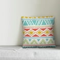 thumbnail image 2 of Creative Products Tribal Pattern Multi Blue 16x16 Indoor / Outdoor Pillow, 2 of 2