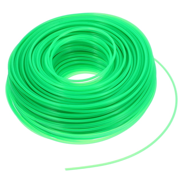 GOOHOCHY rollo de cuerda práctica para recortadora de césped de jardín, 2,0 mm x 100 m, accesorio de nailon para recortadora, suministro para cortacésped, forro para cuerda de cortacésped.