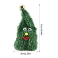 thumbnail image 6 of Ruanlalo Electric Animated Santa Hat Christmas Tree Toy with Walking Shaking Functions Festive Holiday Tabletop Decor Kid-Friendly Fun Xmas Ornaments, 6 of 7