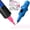 Blue, variant on ZOURIH Ballpoint Pen Cartridges - Saturated Pink Ink (20 Pack) - Practice Cartridges for Rotary Pen Machines - Water-Based Ink with Bold Color,Pink