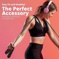 thumbnail image 4 of corde Sauter Pour Adulte (noir) Corde Sauter Rglable Pour Homme, Femme Et Enfant Utilisez La Corde Sauter Pour Brler Les Graisses, Faire De L, 4 of 5