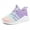 Pink Purple, variant on Kushyshoo Kids Sneakers Gradient Blue Running Tennis Athletic Shoes for Girls Size 2 (Big Kid)