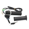 thumbnail image 2 of Mango de bicicleta eléctrica Acelerador de empuñadura giratoria para bicicleta eléctrica de 24V/36V/48V con pantalla LCD de batería empuñadura de acelerador de bicicleta eléctrica con indicador de pot Maboto Mango de bicicleta eléctrica, 2 of 6