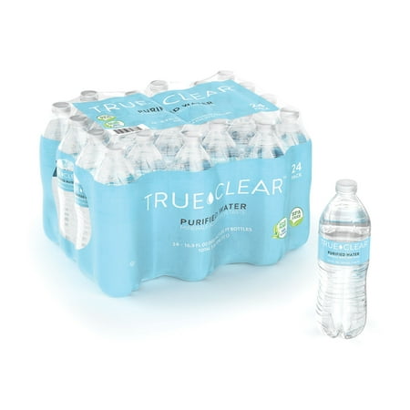 clear bottled purified