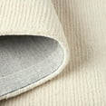 thumbnail image 5 of TOWN & COUNTRY LUXE Rita Ribbed Textured Hand Tufted 100% Wool Area Rug, Taupe/Ivory, 8"x10", 5 of 10