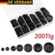 thumbnail image 2 of 200x Sortiment Kappe Set Blindstopfen Gummi Stopfen KarosserieStopfen KFZ PKW DE, 2 of 5