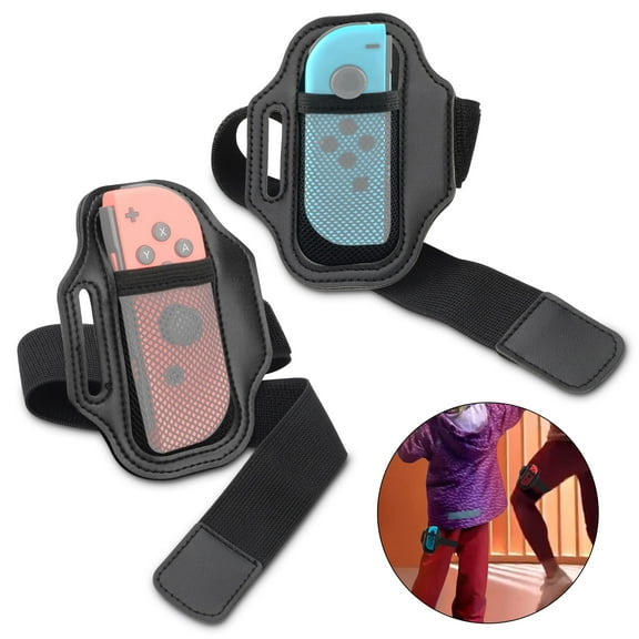 TSV Adjustable Elastic Leg Strap Fit for Nintendo Switch/OLED Sports Game Ring Fit Adventure