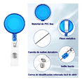 thumbnail image 3 of 30 Pcs Porta Credenciales Gafetes Indentificacion Retractil Colores, 3 of 5