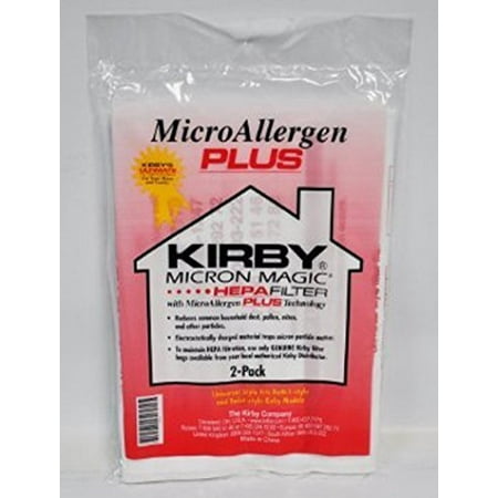 Kirby Allergen Plus Micron Magic Hepa Bags 2 Pk Part - 205814 by Kirby