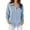A-BU282, variant on OSOLU Long Sleeve Shirts For Women Striped Long Sleeve Button Up Shirts Business Work Wear For Office Lady Comfy Tops
