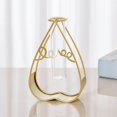 thumbnail image 2 of Plant Holder 2Pcs/Set Gift Geometric Chic Star Shape Bracket Glass Plant Holder, 2 of 5