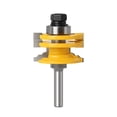thumbnail image 1 of 1PC Tenon Cutter 8/12mm Handle High-end Alloy Woodworking Door Window Milling Cutter Computer Engraving Machine Slotting Tool, 1 of 7
