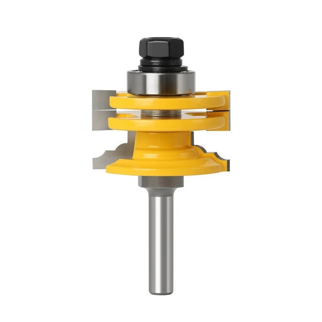 1PC Tenon Cutter 8/12mm Handle High-end Alloy Woodworking Door Window Milling Cutter Computer Engraving Machine Slotting Tool