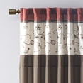 thumbnail image 2 of Gracie Mills Rogelio Classic Floral Embroidered Window Curtain Panel - GRACE-7494, 2 of 3