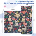 thumbnail image 5 of French Bulldog Dog and Pioneer Flower Toddler Nap Mats for Kids Preschool,Sleeping Mat Bag or Kids,Toddler Sleeping Bag,Toddler Nap Mat or Daycare, 5 of 6
