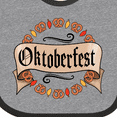 thumbnail image 4 of Inktastic Oktoberfest Pretzels and Leaves Boys or Girls Baby Bib, 4 of 4