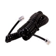 thumbnail image 2 of Belkin - Handset cable - RJ-9 male to RJ-9 male - 12 ft - black, 2 of 6