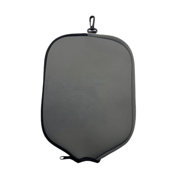 Funda de neopreno para raqueta de pickleball, portátil, regalo para exteriores Gris