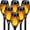 Yellow-6Pack, variant on Solar Lights Outdoor, Upgraded 6 Pack Blue Solar Torch Light with Flickering Flame Waterproof for Garden Decor, Flame Torches for Outside Landscape Porch Yard Pathway Decorations